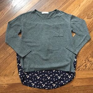 Girls long sleeve top